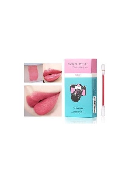 Tattoo Lipstick 20'li Kırmızı Ruj Çubukları, Sudan Etkilenmeyen, Kalıcı, Tek Kullanımlık Ruj fiyatları