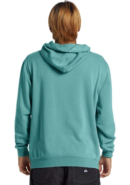 Quıksılver Salt Water Hoodıe Erkek Vıntage Indıgo Sweatshırt AQYFT03329-18314