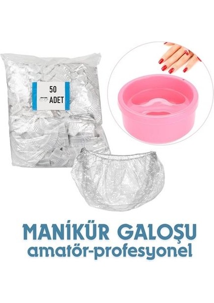 Manikür Galoşu 50 Li Paket