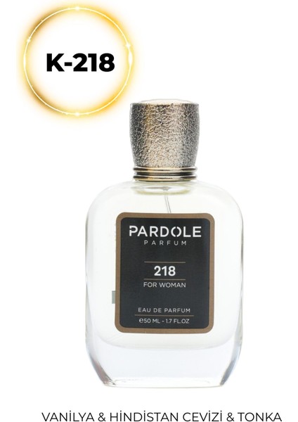 K-218 Oriental Favoris Kadın Parfum - 50 Ml - Vanilya , Hindistan Cevizi
