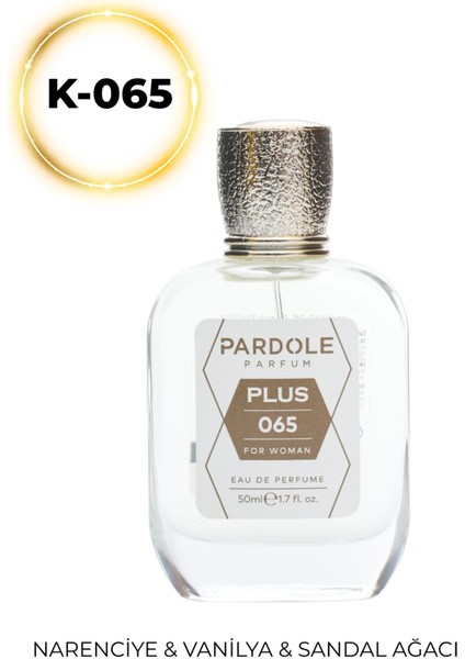 K-065 Oriental Favoris Kadın Parfüm - 50 Ml - Vanilya, Sandal Ağacı, Narenciye
