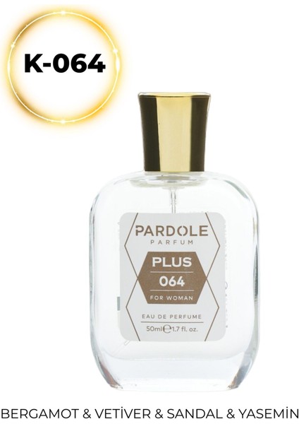 K-064 Odunsu Favoris Kadın Parfüm - 50 Ml - Bergamot, Vetiver, Sandal Ağacı, Yasemin