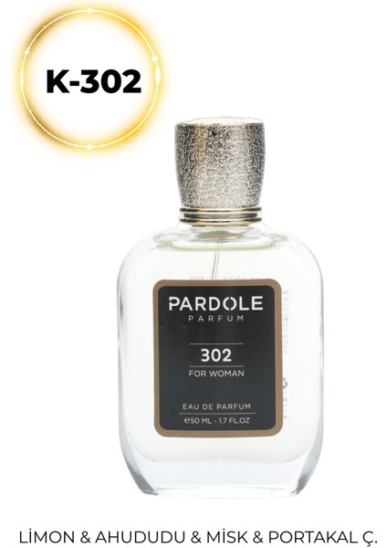 K-302 Meyvemsi, Floral Favoris Kadın Parfüm - 50 Ml - Limon, Ahududu, Portakal Çiçeği, Misk Ambrox