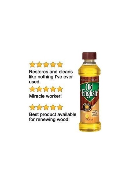 Lemon Oil 473 Ml.