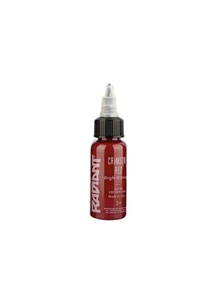 Crimson Red - Tattoo Dövme Boyası - 1 oz /30 ml