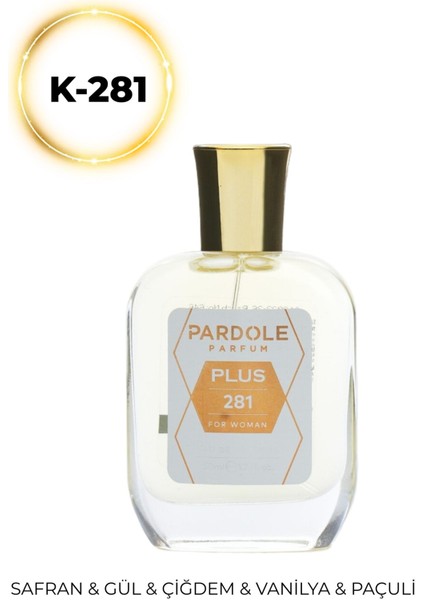 K-281 Oriental Floral Favoris Kadın Parfüm - 50 Ml - Siyah Gül, Vanilya, Paçuli, Çiğdem