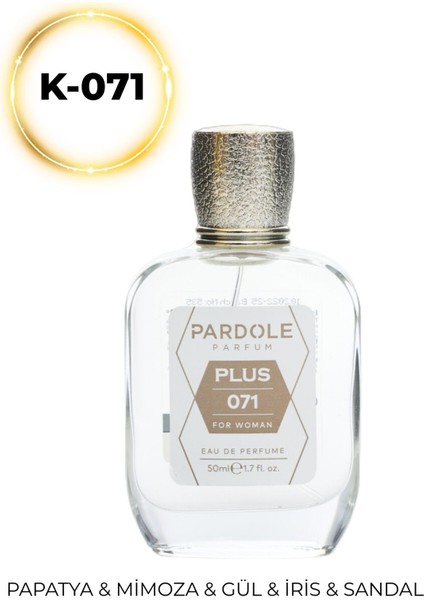 K-071 Floral Favoris Parfum - 50 Ml - Papatya, Mimoza, Gül, Iris, Sandal Ağacı
