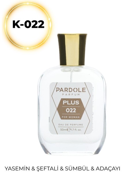 K-022 Floral Meyvemsi Favoris Kadın Parfüm - 50 Ml - Yasemin, Şeftali, Sümbül, Adaçayı, Iris
