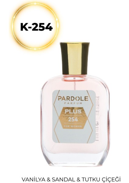 K-254 Floral, Tatlı, Odunsu Favoris Kadın Parfüm - 50 Ml - Vanilya, Sandal, Tutku Çiçeği