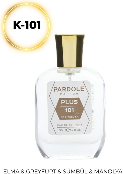 K-101 Meyvemsi Floral Favoris Kadın Parfüm - 50 Ml - Elma, Greyfurt, Sümbül, Gül, Manolya