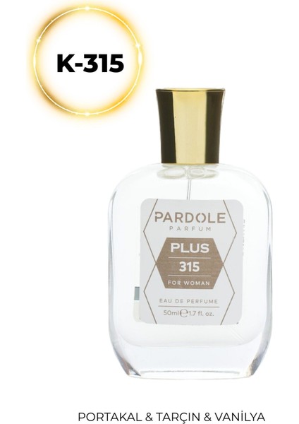 K-315 Baharatlı Meyvemsi Favoris Kadın Parfüm - 50 Ml - Portakal, Tarçın, Vanilya