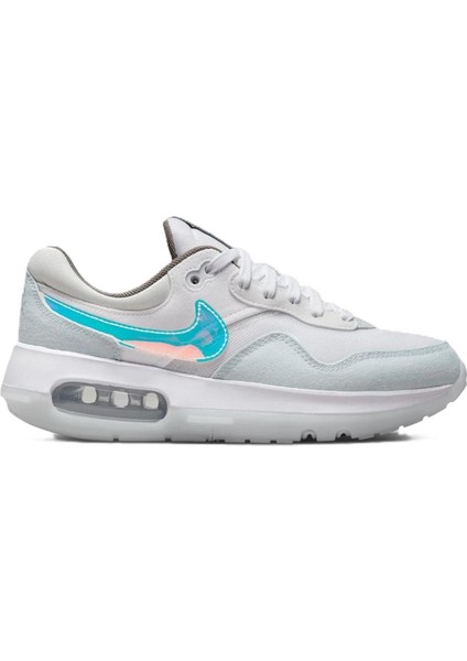 Air Max Motif G. S. Canvas White Sneaker Kanvas Spor Ayakkabı Beyaz Gri