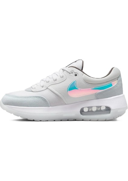 Air Max Motif G. S. Canvas White Sneaker Kanvas Spor Ayakkabı Beyaz Gri