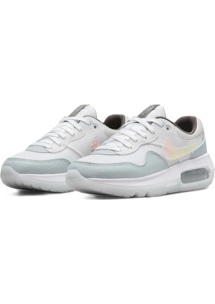 Air Max Motif G. S. Canvas White Sneaker Kanvas Spor Ayakkabı Beyaz Gri