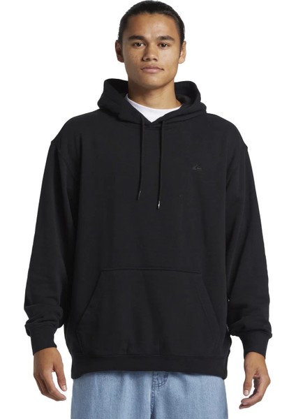 Quıksılver Salt Water Hoodıe Erkek Siyah Sweatshırt AQYFT03329-999