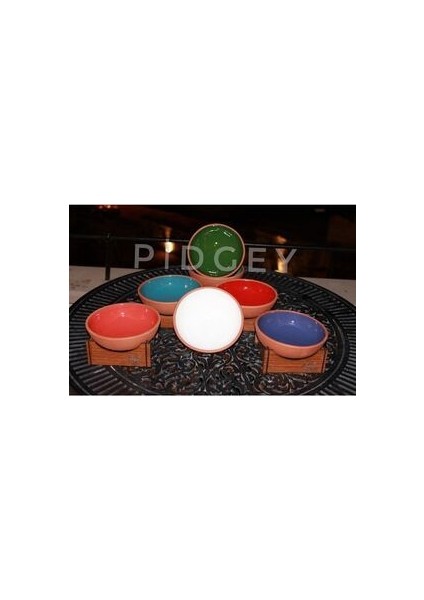 2'li Ahşap Ayaklı Çömlek Kedi-Köpek Mama Kabı modelleri