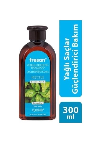 Dökülme Karşıtı Isırgan Otu Güçlendirici Bakım Şampuanı 300 ml