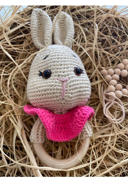 Amigurumi Örme Çıngırak Tavşancık