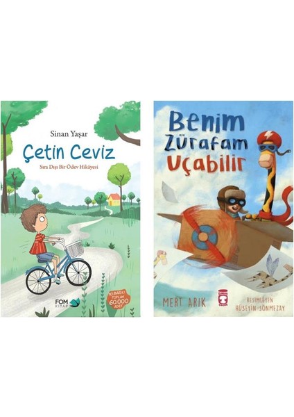 Benim Zürafam Uçabilir + Çetin Ceviz (2 Kitap)