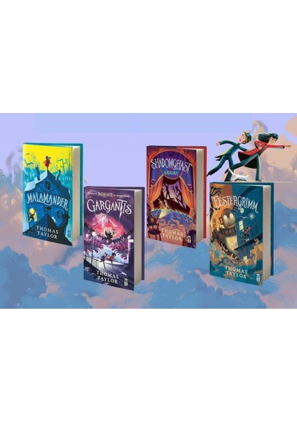 Festergrimm - Malamander - Shadowghast - Gargantis - 4 Kitap - Thomas Taylor