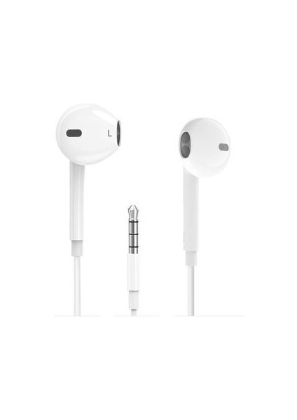 Ios 5 / 5c / 5s / 6 / 6 Plus / 6s / 6s Plus Uyumlu Mikrofonlu Kablolu Kulaklık