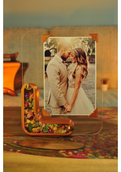 Çiçekli Fotoğraf Çerçevesi, fotoğraf çerçevesi, hediye fotoğraf çerçevesi , özel tasarım fotoğraf çerçevesi