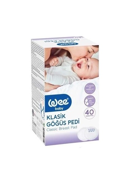 Baby Klasik Göğüs Pedi (30+10'lu) 320 Adet 8 Li Set (8pk*40) fiyatları