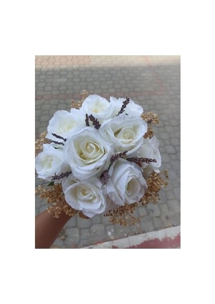 Gelin Çiçeği Gelin Buketi Gül