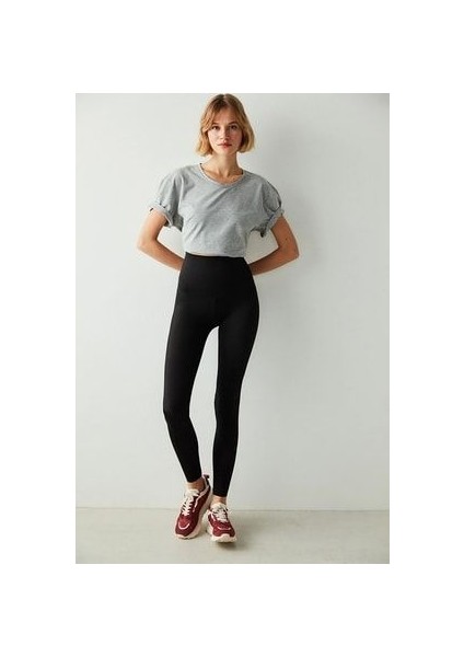 Miracle Pop Up Siyah Tayt indirimleri