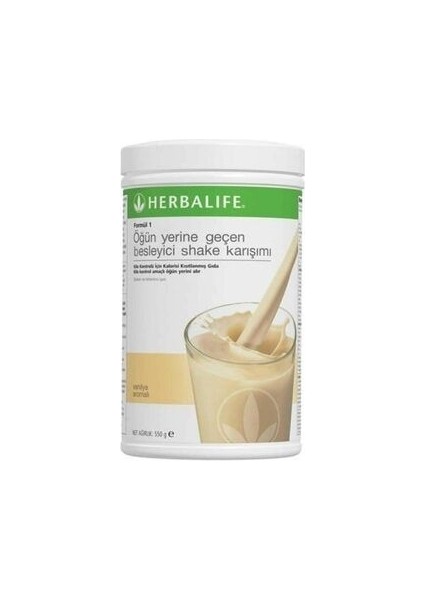 Çok Hızlı Olsun Formül 1 Besleyici Shake Karışımı Vanilyalı Aromalı 550 G