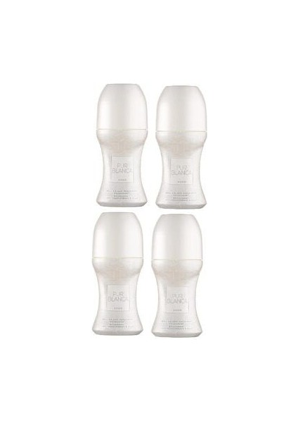 Pur Blanca Kadın Antiperspirant Roll On Deodorant Dörtlü