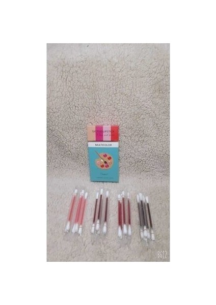 Kulakpamuğu Tattoo Lipstick Ruj Multicolor 4 Renkli Kalıcı Ruj 20'li Paket