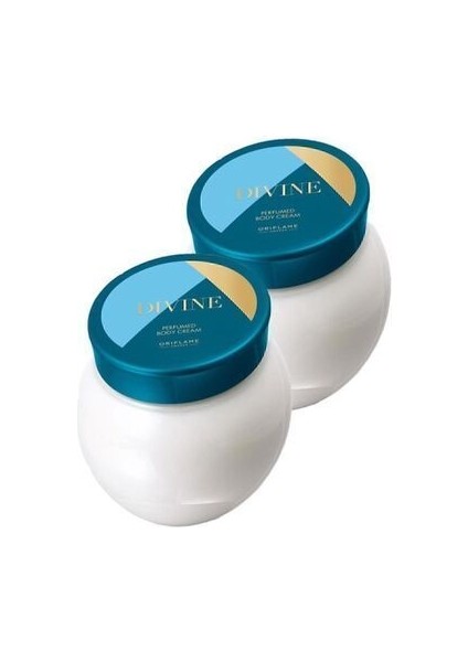 Divine 250 ml Parfümlü Vücut Kremi 2 Adet