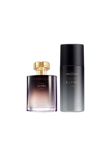 Alpha Edt 75 ml Erkek + Deodorant 150 ml Erkek