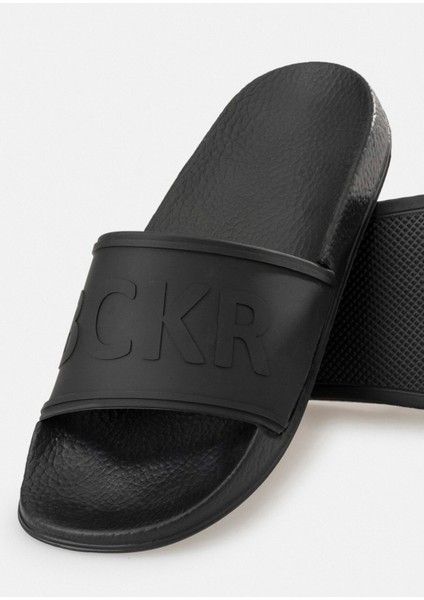 Siyah Renk Logo Baskılı Terlik fiyatları