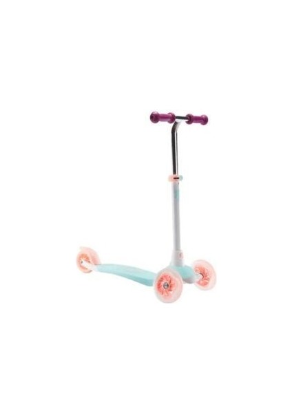 - Scooter B1 500 Işıklı 3 Tekerlekli Beyaz Mentol Yeşili Açık Frambuaz