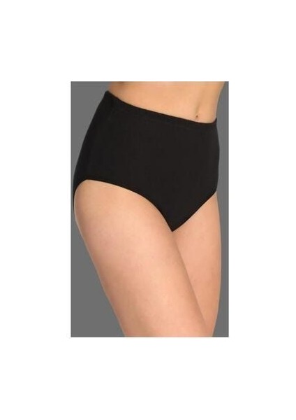 Kadın Siyah Likralı Bato 6'lı 0924