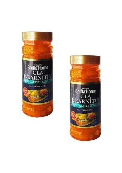 CLA L-Karnitin Aspir Yağı 1000 MG 2'li Set 100 Softgel Kapsül