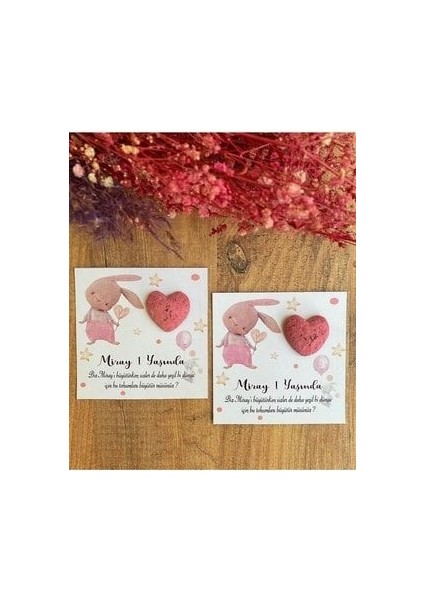 Tohumlu Kart 50 Adet Doğum Günü ,baby Shower,hediyelik