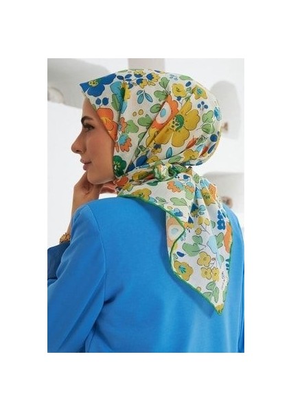 Pamuk Eşarp - Ipekhan Nergis Desen - BFIHPE1092-16 fiyatları