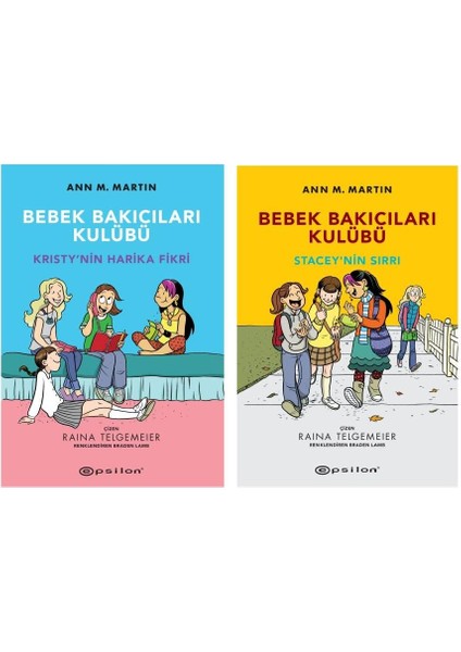 Bebek Bakıcıları Kulübü: Kristy'nin Harika Fikri - Bebek Bakıcıları Kulübü: Stacey'nin Sırrı - 2 Kitap