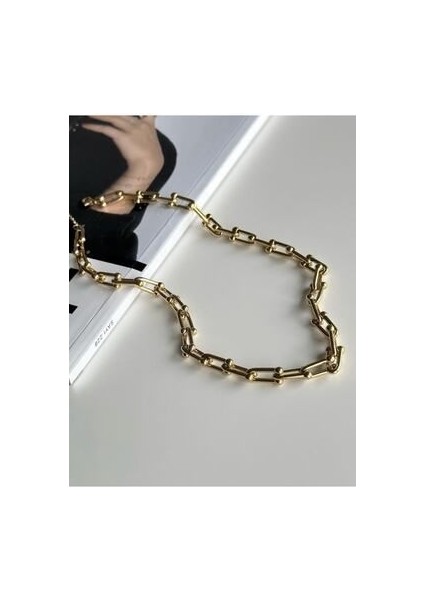 Yeni Sezon Fiona Zincir Gold Kolye