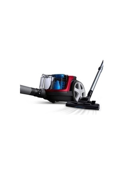 Power Cyclon Max Toz Torbasız Elektrikli Süpürge , 1500 ml ,büküm Kırmızı , 79 Db 900 W