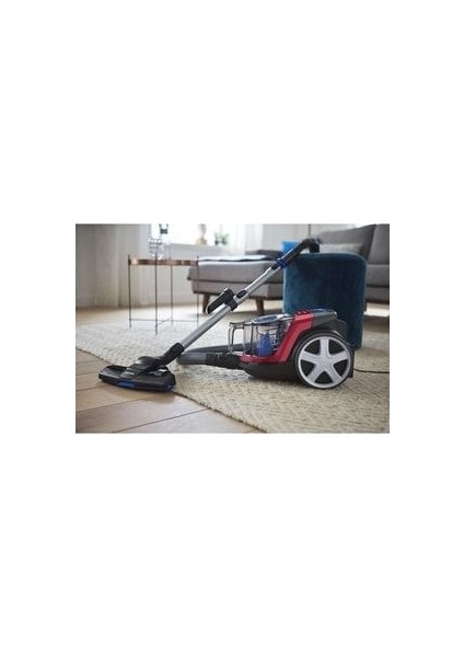 Power Cyclon Max Toz Torbasız Elektrikli Süpürge , 1500 ml ,büküm Kırmızı , 79 Db 900 W