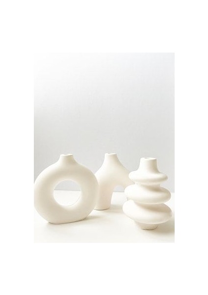 Dekoratif, Minimal 3 Lü Vazo Set fiyatları