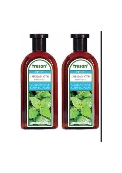 Isırgan Otu Bakım Yağlı Saçlar Için 300 ml x 2 Adet Şampuan