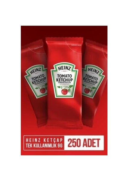 Ketçap Pp Sachet Tek Kullanımlık 250 x 9 gr