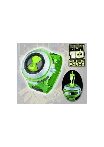 Oyuncak Benten Saat Ben 10 Saat Figürlü Uzay Sesli Işıklı Benten Saat