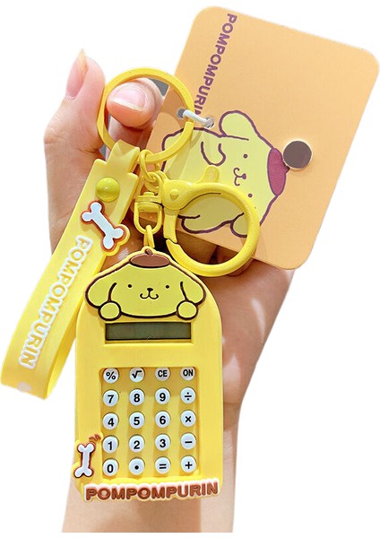 3 Sanrio Projeksiyon Kamera Anahtarlık Kolye Sevimli Karikatür Öğrenciler Okul Çantası Çekicilik (Yurt Dışından)