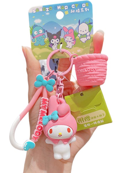 3 Sanrio Projeksiyon Kamera Anahtarlık Kolye Sevimli Karikatür Öğrenciler Okul Çantası Çekicilik (Yurt Dışından)